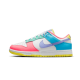 Nike Dunk Low Se Easter DD1872-100 White/Green Glow/Sunset Pulse