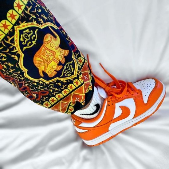 Nike Dunk Low Sp Orange Blaze (Syracuse) CU1726-101 White/Orange