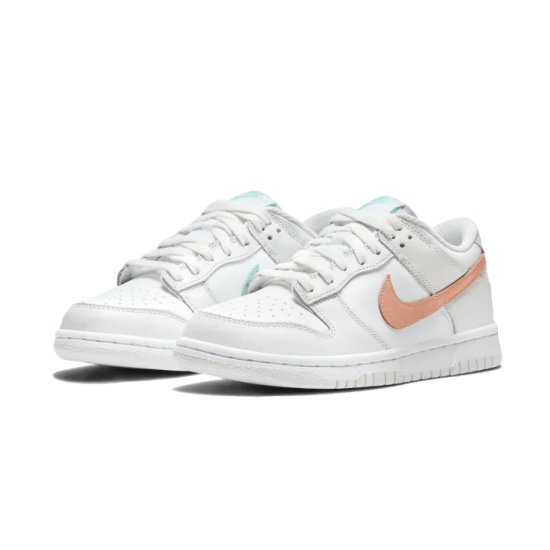 Nike Dunk Low White Bone Peach Aqua CW1590-101 White Bone/Peach Aqua