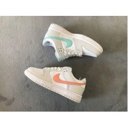 Nike Dunk Low White Bone Peach Aqua CW1590-101 White Bone/Peach Aqua