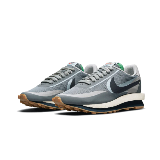 Nike Ld Waffle Sacai Clot Cool Grey DH3114-001 Cool Gray/Obsidian/Navy/Green