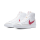 Nike Blazer Mid Sketch Red Swoosh CW7580-100 White/Red