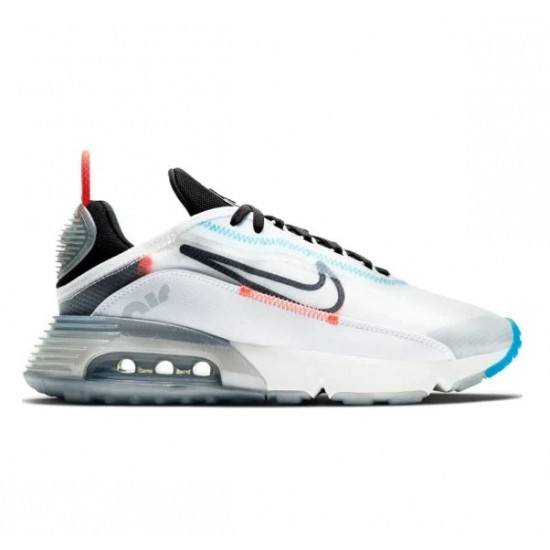 Nike Air Max 2090 CT7695-100 White/Black-Pure Platinum-Bright Crimson