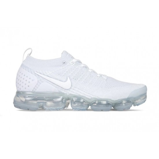 Nike Air Vapormax 2 White 942842-100 White/White-Pure Platinum-Metallic Silver