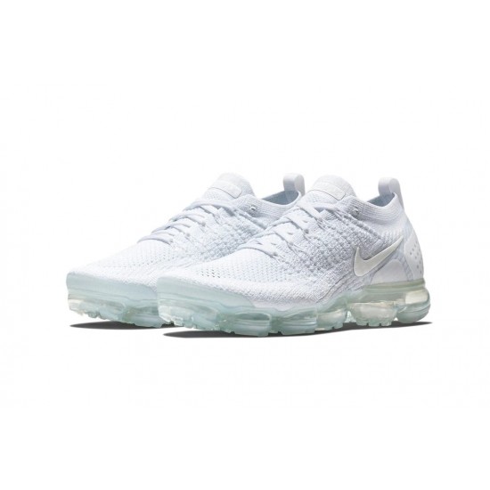 Nike Air Vapormax 2 White 942842-100 White/White-Pure Platinum-Metallic Silver