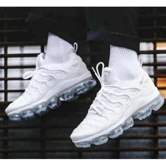 Nike Air Vapormax Plus 924453-100 White/White-Pure Platinum