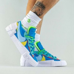 Nike Blazer Low Sacai Kaws Blue  