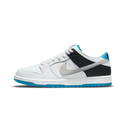 Nike Sb Dunk Low Laser Blue BQ6817-101 White/Black/Laser Blue