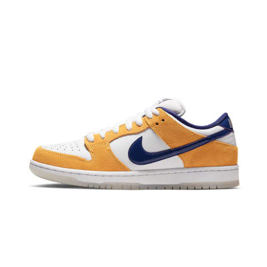 Nike Sb Dunk Low Laser Orange BQ6817-800 White/Regency Purple-Laser Orange