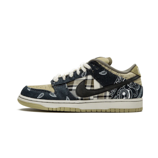 Nike Sb Dunk Low Travis Scott CT5053-001 Black/Black/Parachute Beige/Petra Brown