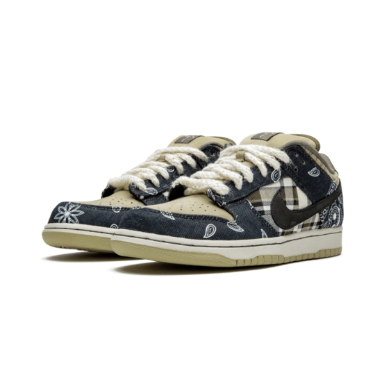 Nike Sb Dunk Low Travis Scott CT5053-001 Black/Black/Parachute Beige/Petra Brown