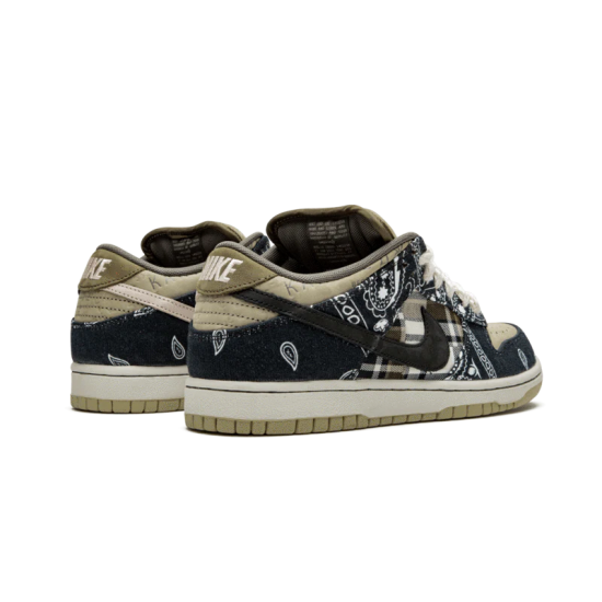 Nike Sb Dunk Low Travis Scott CT5053-001 Black/Black/Parachute Beige/Petra Brown