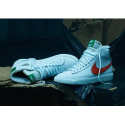 Nike Blazer Stranger Things Hawkins High School CJ6101-100 White/Green-Red 